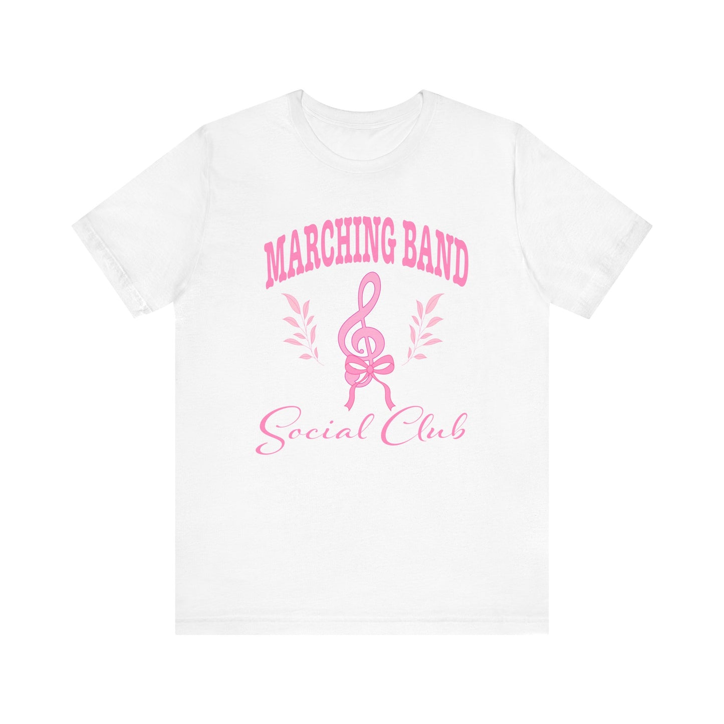 Marching Band Social Club Unisex Jersey Short Sleeve Tee