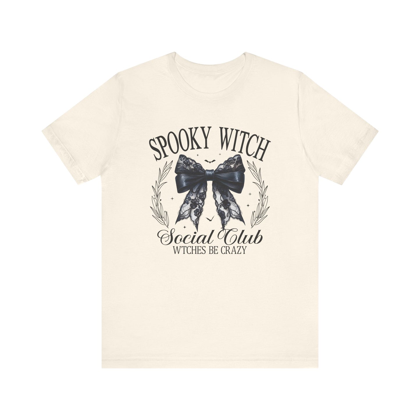 Spooky Witch Social Club Unisex Jersey Short Sleeve Tee