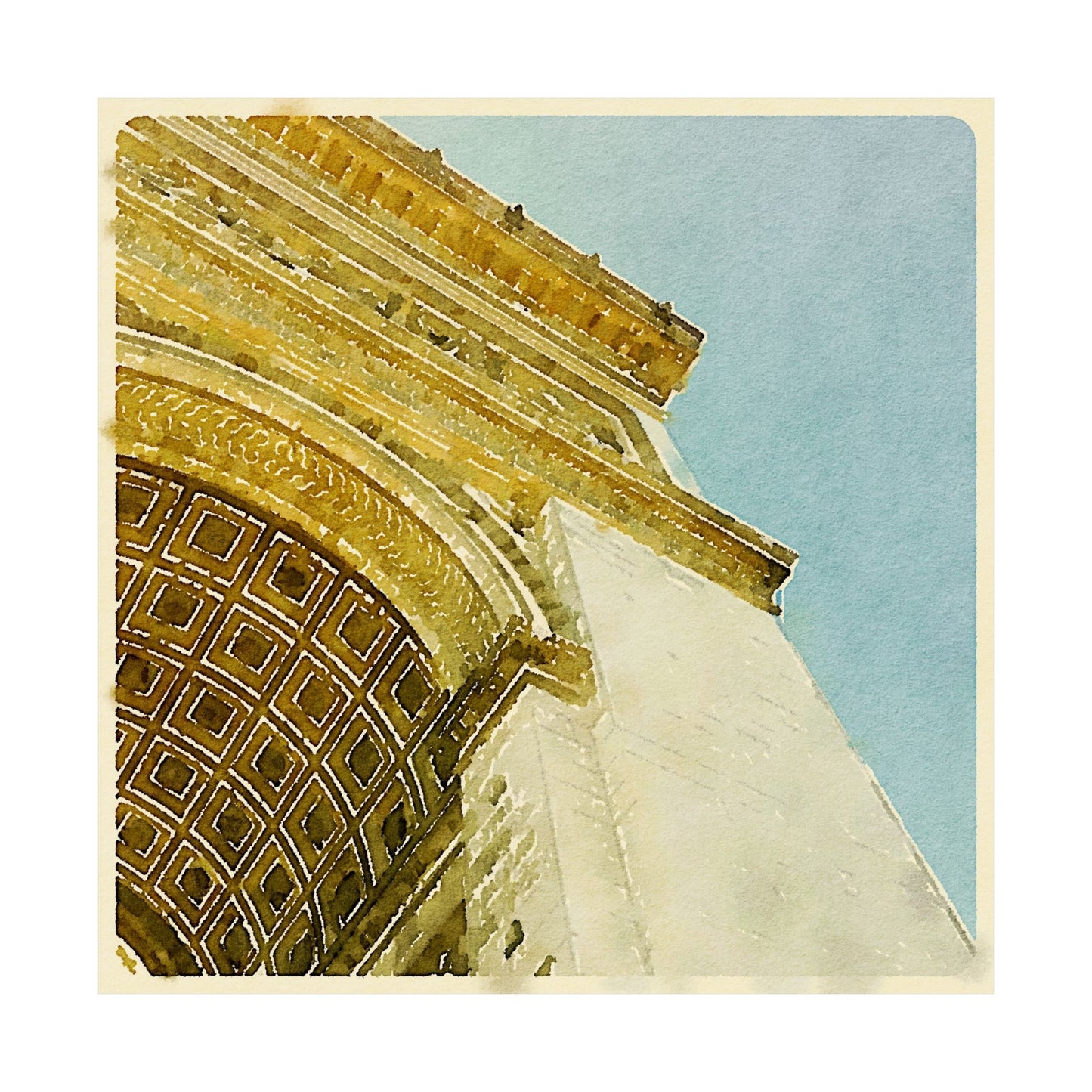 Poster Wall Art - Arc de Triumph Study of Paris