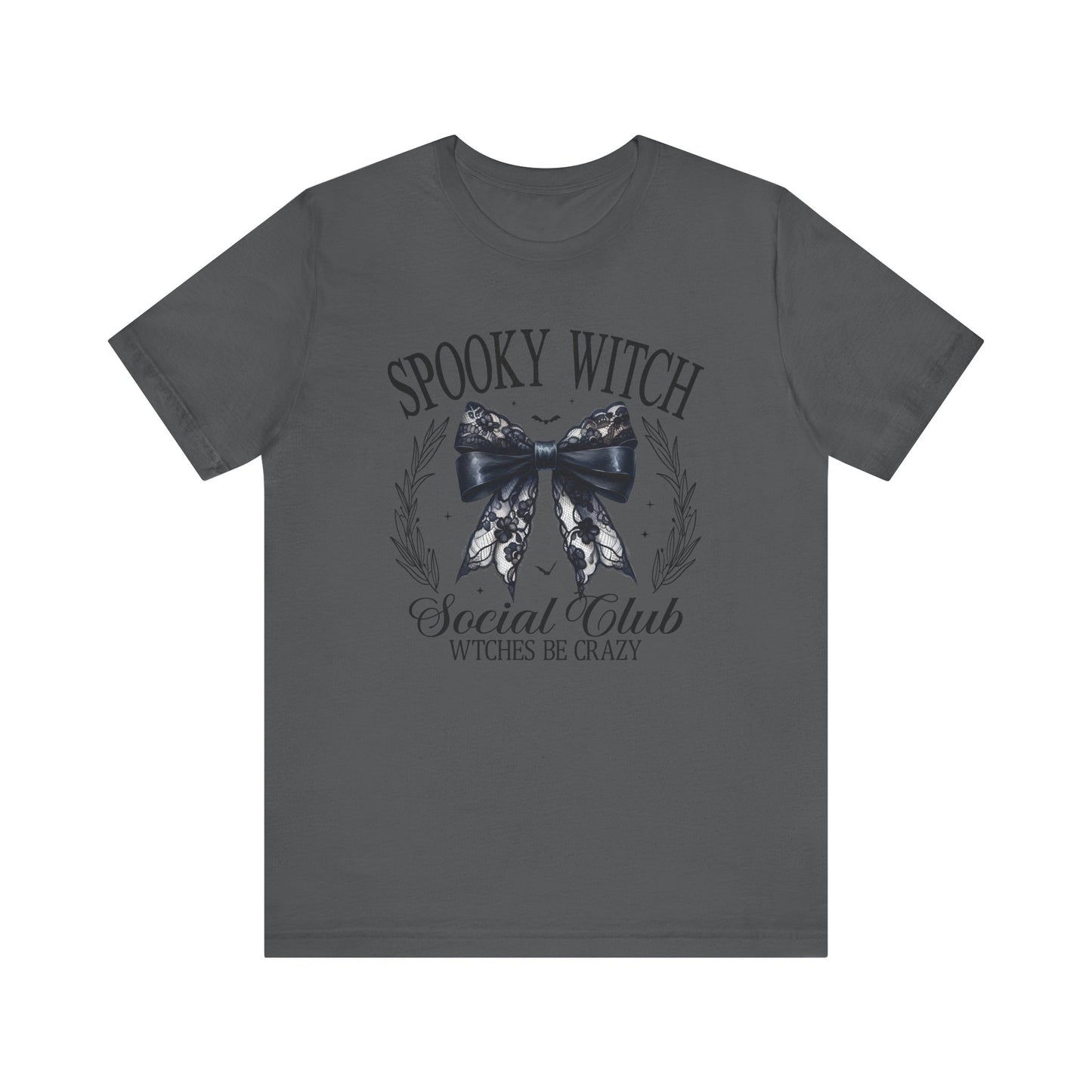 Spooky Witch Social Club Unisex Jersey Short Sleeve Tee