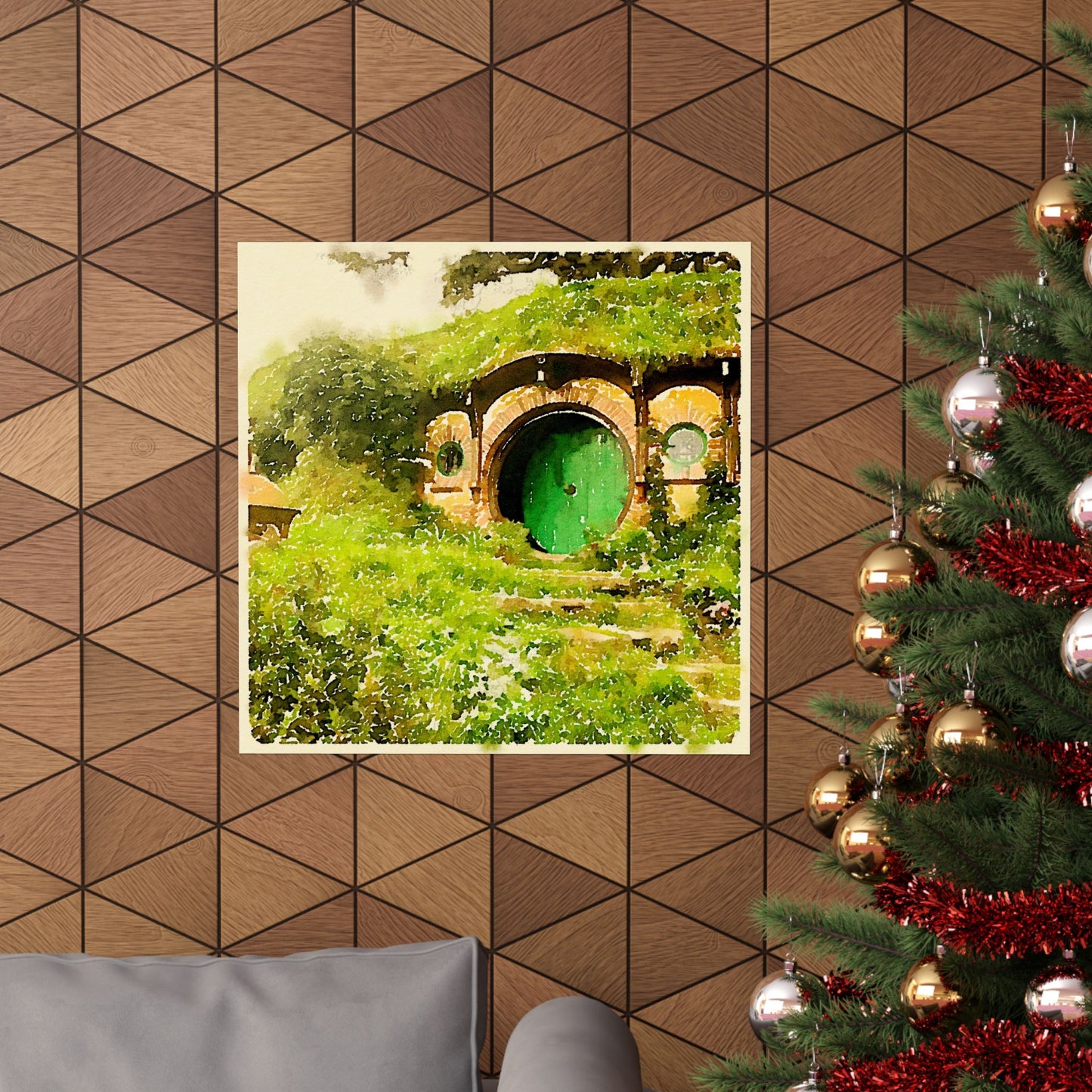 Poster: Home of Bilbo Baggins, Hobbiton, The Shire