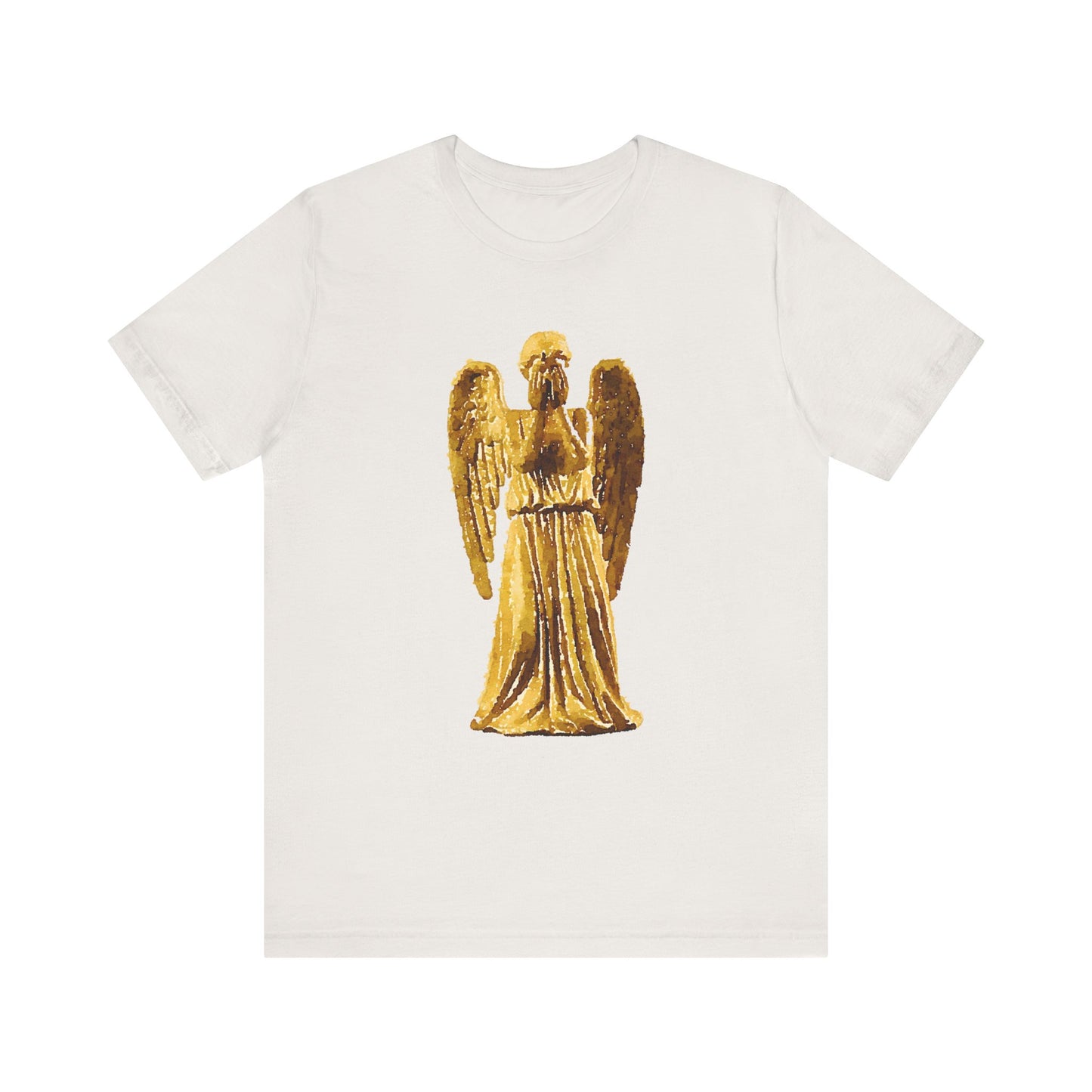 Weeping Angels Doctor Who Tshirt, Unisex Tee, Short Sleeve Top, Sci-Fi Fan Shirt, Retro TV Series Apparel