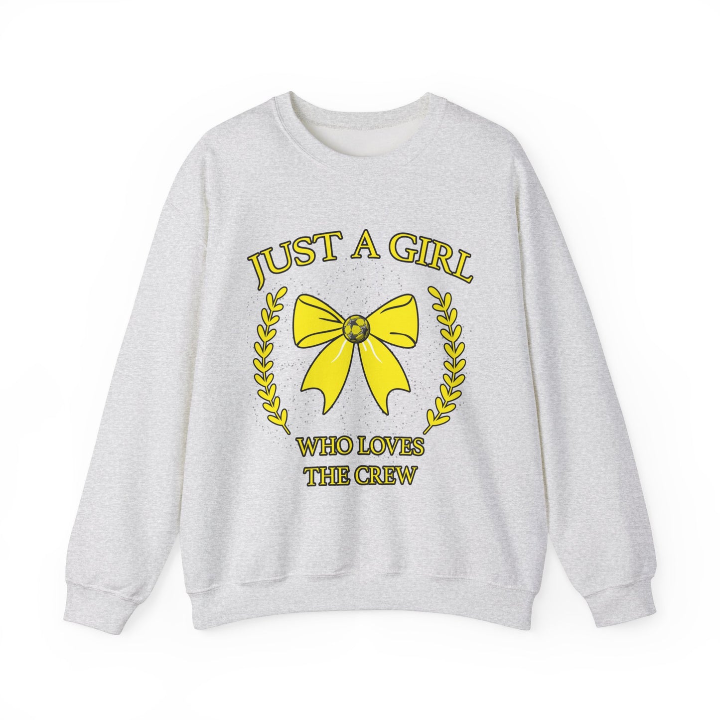 A Girl Who Loves the Crew Unisex Heavy Blend™ Crewneck Sweatshirt