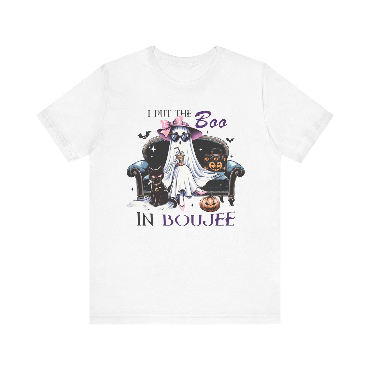 Halloween Boo Bougie Tee, Unisex Shirt, Funny Halloween Tshirt, Spooky T-shirt, Halloween Costume Top