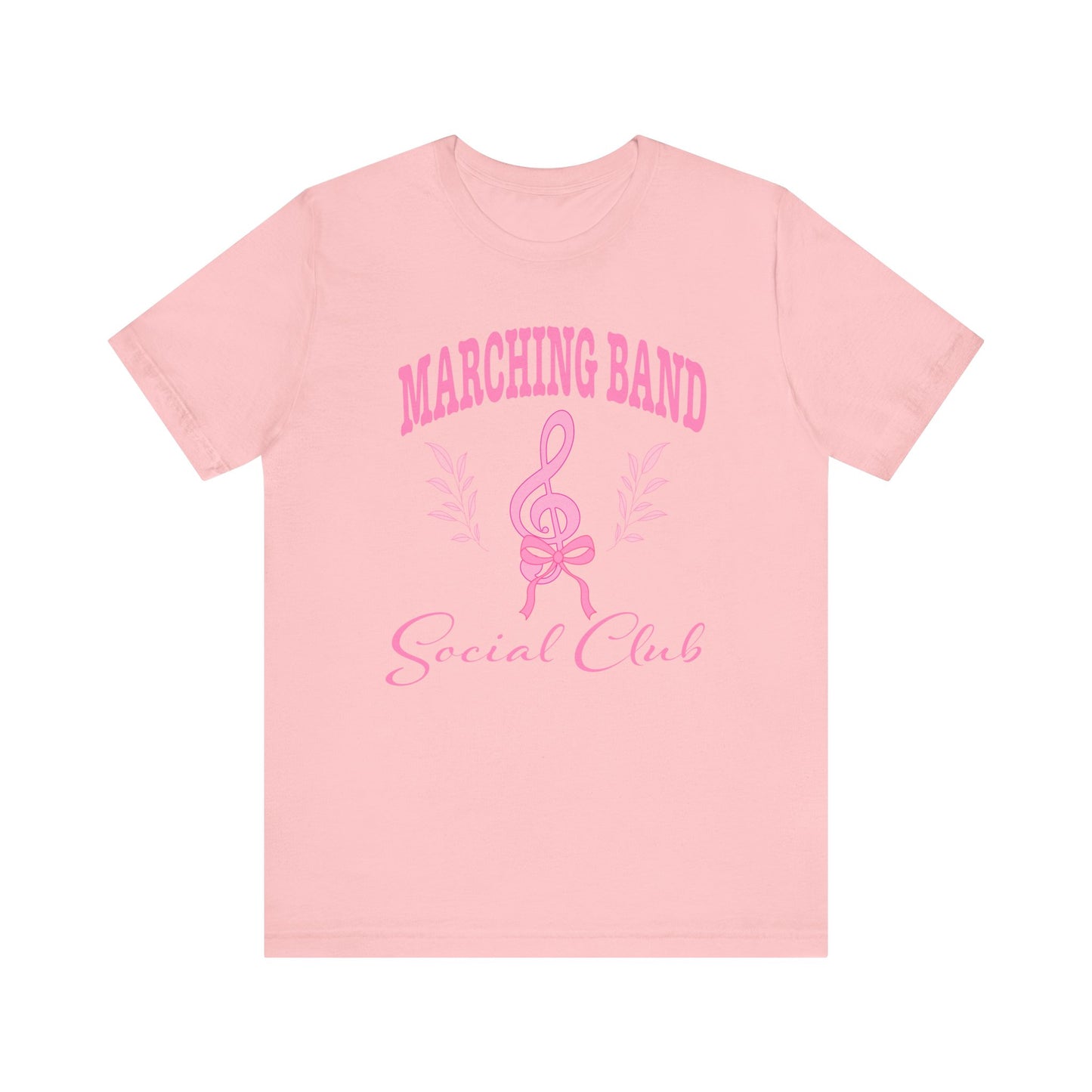 Marching Band Social Club Unisex Jersey Short Sleeve Tee