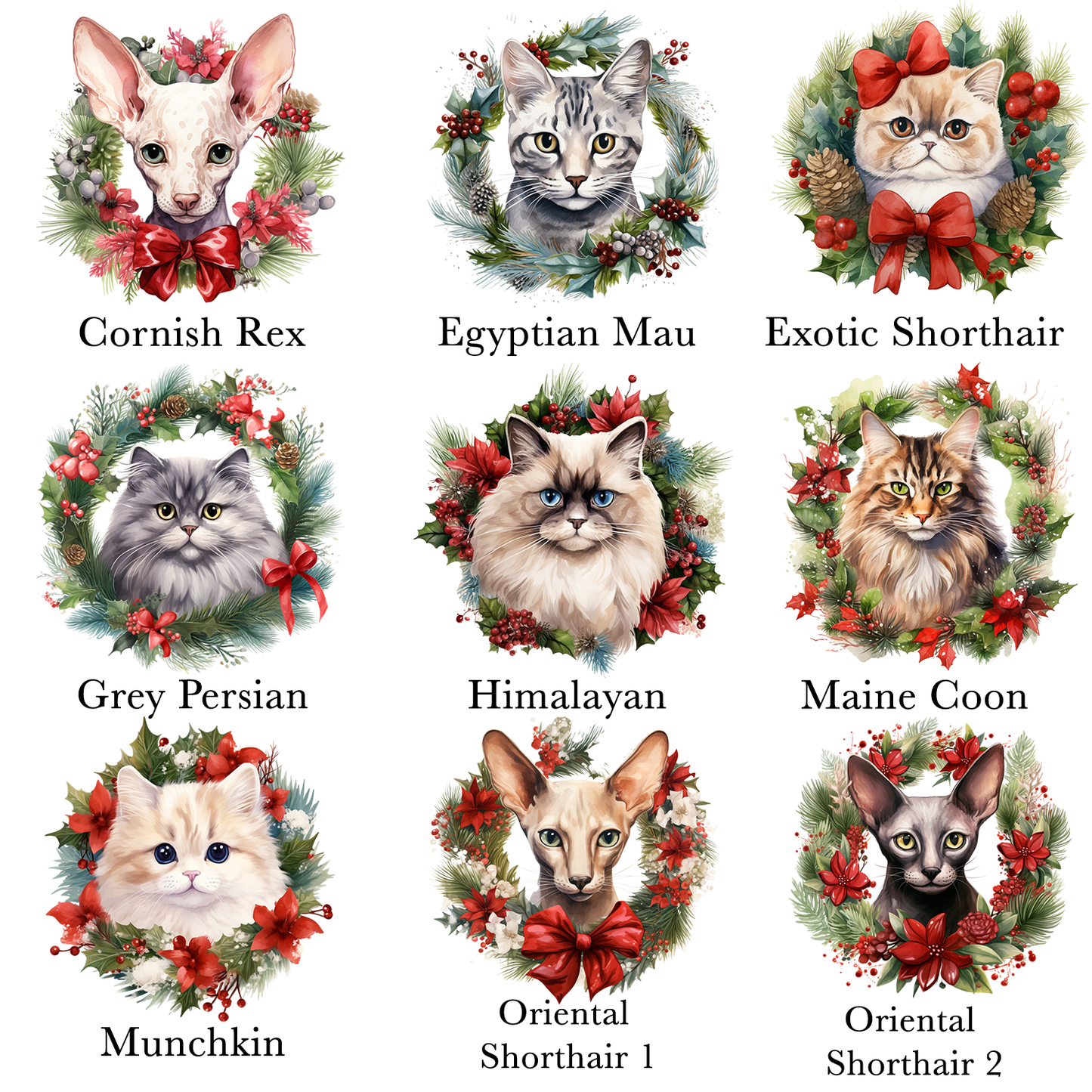 Ceramic Ornament - Personalized Cat Fur baby Christmas Ornament