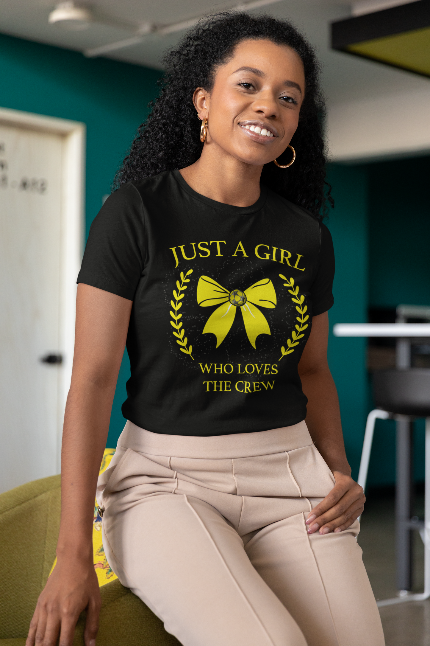 Just a Girl that Loves the Crew Unisex Jersey Short Sleeve Tee