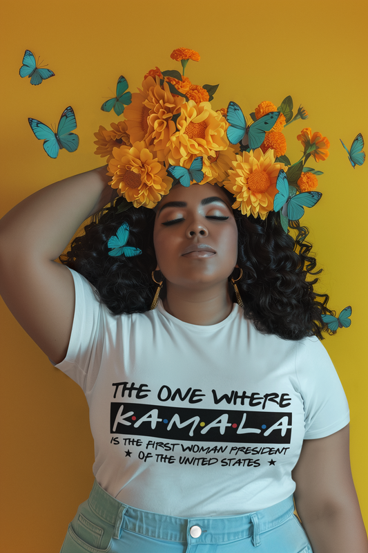 The One Where Kamala is the First Woman President Jersey Short Sleeve Tee